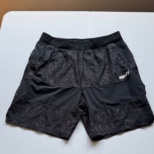 Hurley Men's Black Athletic Shorts